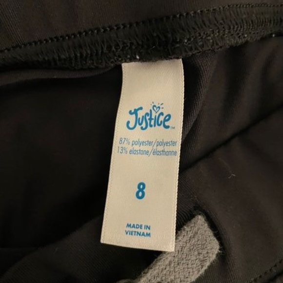 Girls Justice Sporty Short - Picture 2 of 4